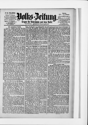 Volks-Zeitung vom 18.02.1898