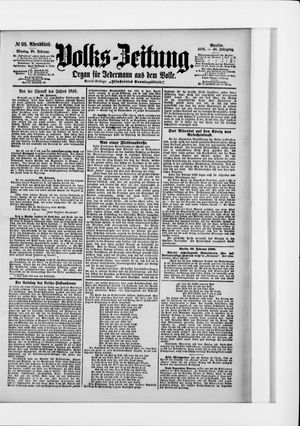 Volks-Zeitung vom 28.02.1898