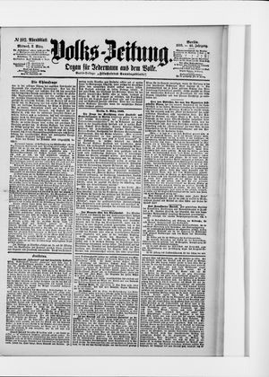 Volks-Zeitung vom 02.03.1898