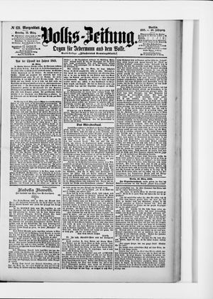 Volks-Zeitung vom 13.03.1898
