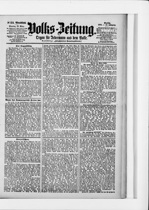 Volks-Zeitung vom 15.03.1898