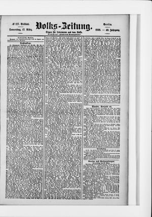 Volks-Zeitung vom 17.03.1898