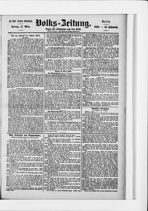 Volks-Zeitung vom 18.03.1898