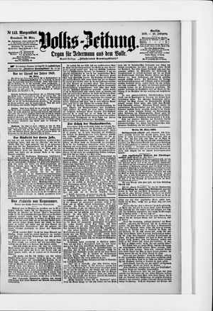 Volks-Zeitung vom 26.03.1898