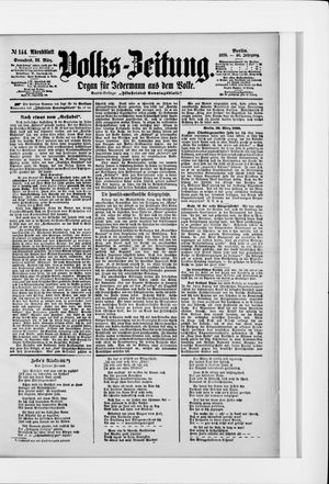 Volks-Zeitung on Mar 26, 1898