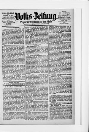 Volks-Zeitung vom 31.03.1898