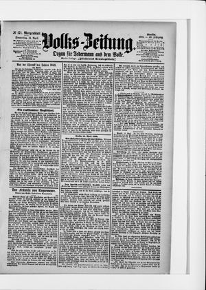 Volks-Zeitung vom 14.04.1898