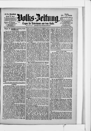 Volks-Zeitung vom 15.04.1898