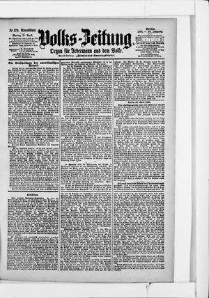 Volks-Zeitung vom 18.04.1898