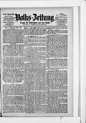 Volks-Zeitung vom 29.04.1898