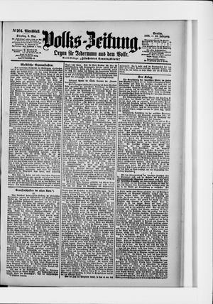 Volks-Zeitung on May 3, 1898