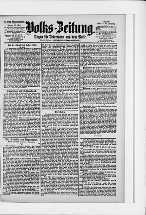 Volks-Zeitung vom 13.05.1898
