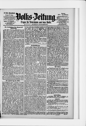 Volks-Zeitung vom 13.05.1898