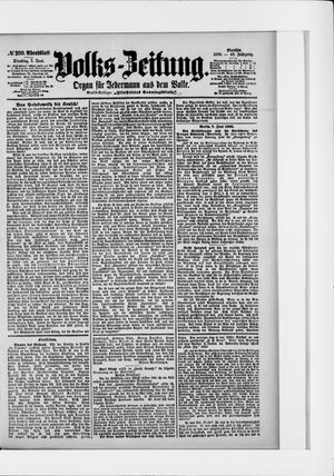 Volks-Zeitung vom 07.06.1898