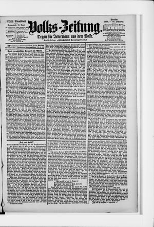 Volks-Zeitung on Jun 11, 1898