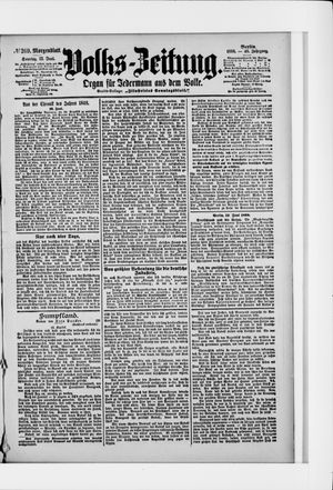 Volks-Zeitung vom 12.06.1898