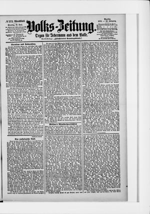 Volks-Zeitung vom 14.06.1898