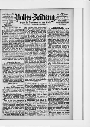 Volks-Zeitung vom 23.06.1898