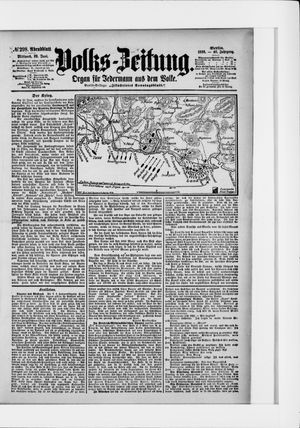 Volks-Zeitung vom 29.06.1898