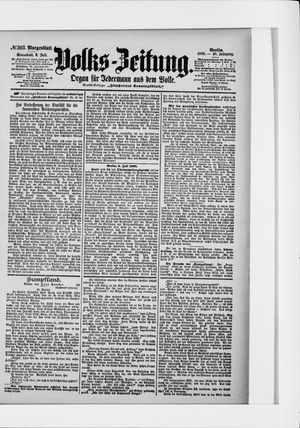 Volks-Zeitung on Jul 2, 1898