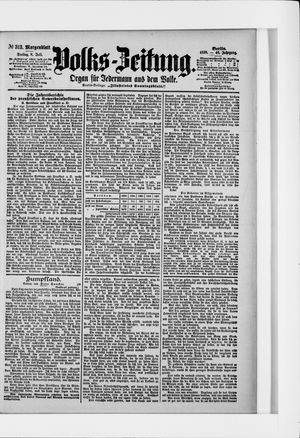 Volks-Zeitung vom 08.07.1898