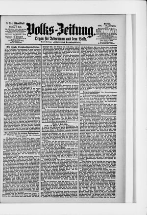 Volks-Zeitung vom 08.07.1898