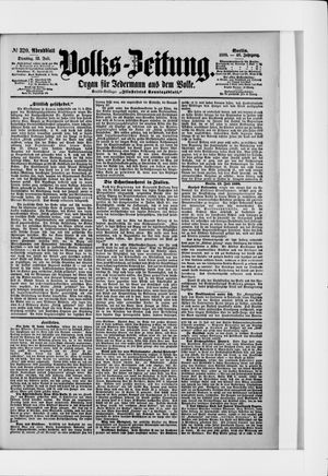 Volks-Zeitung vom 12.07.1898