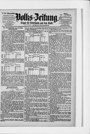 Volks-Zeitung vom 14.07.1898