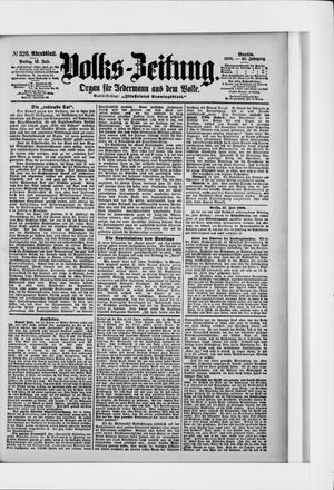 Volks-Zeitung vom 15.07.1898