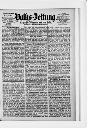 Volks-Zeitung vom 18.07.1898