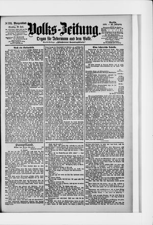 Volks-Zeitung vom 19.07.1898