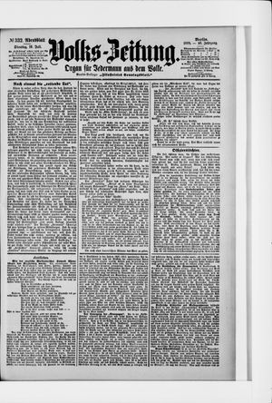 Volks-Zeitung on Jul 19, 1898
