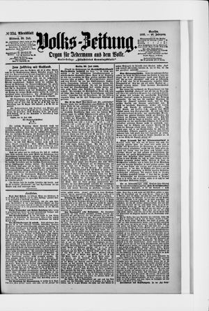 Volks-Zeitung vom 20.07.1898