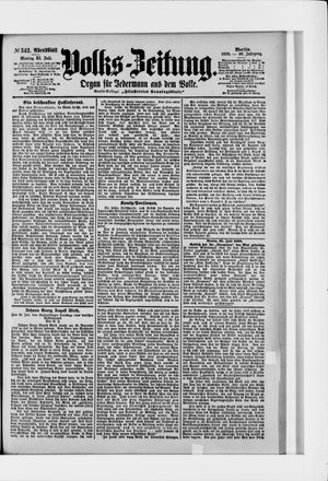 Volks-Zeitung vom 25.07.1898