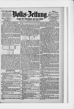Volks-Zeitung vom 28.07.1898