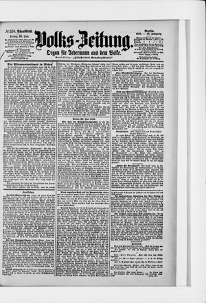 Volks-Zeitung vom 29.07.1898