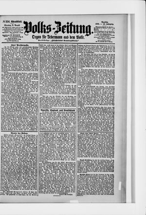 Volks-Zeitung vom 02.08.1898