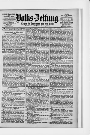 Volks-Zeitung vom 06.08.1898