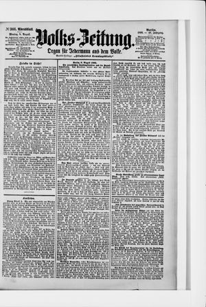 Volks-Zeitung vom 08.08.1898