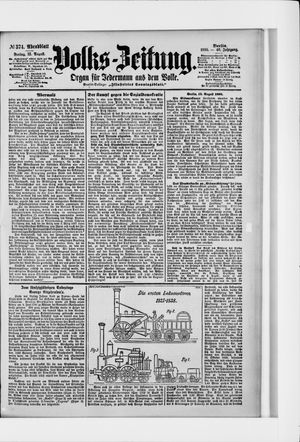 Volks-Zeitung vom 12.08.1898