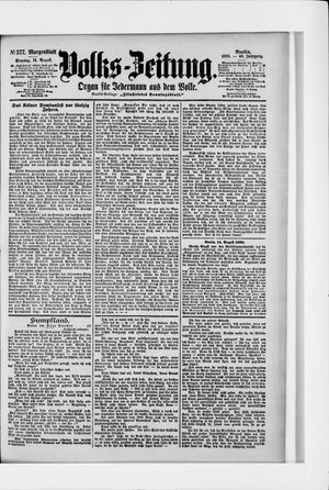Volks-Zeitung vom 14.08.1898