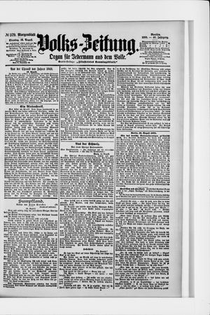 Volks-Zeitung vom 16.08.1898