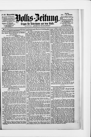 Volks-Zeitung vom 03.09.1898