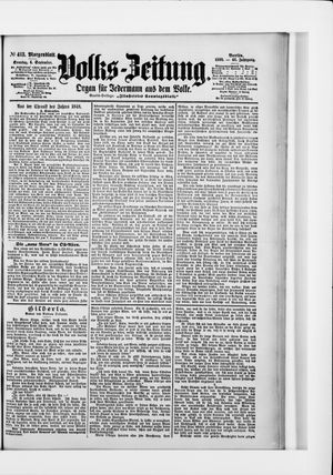 Volks-Zeitung vom 04.09.1898