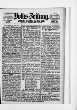 Volks-Zeitung vom 05.09.1898