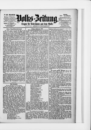 Volks-Zeitung vom 06.09.1898