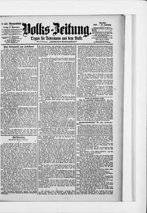 Volks-Zeitung vom 09.09.1898