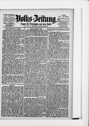 Volks-Zeitung vom 19.09.1898