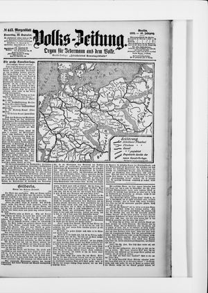 Volks-Zeitung vom 22.09.1898