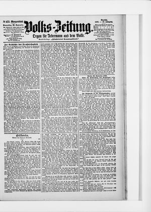 Volks-Zeitung vom 29.09.1898
